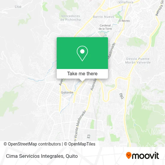 Cima Servicios Integrales map
