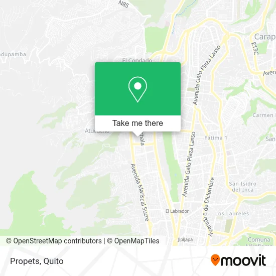 Propets map