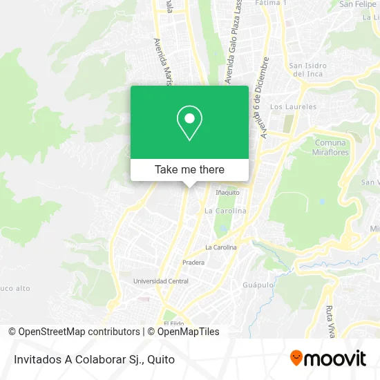 Invitados A Colaborar Sj. map