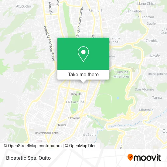 Biostetic Spa map