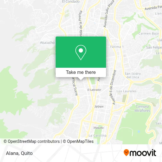 Alana map