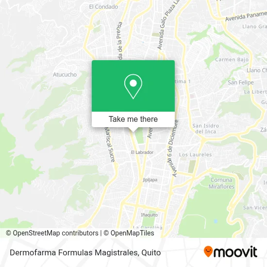 Dermofarma Formulas Magistrales map