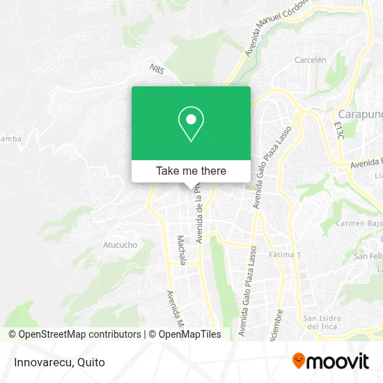 Innovarecu map