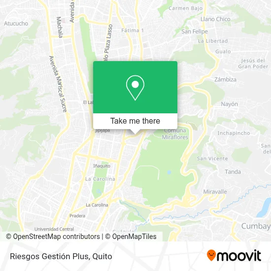 Riesgos Gestión Plus map