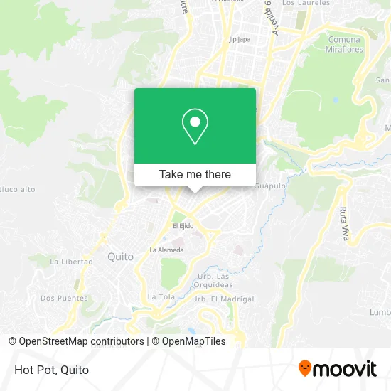 Hot Pot map
