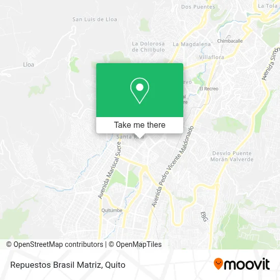 Repuestos Brasil Matriz map