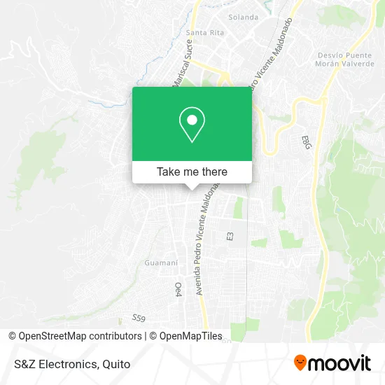 S&Z Electronics map