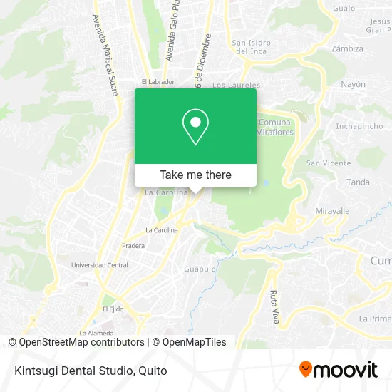 Kintsugi Dental Studio map