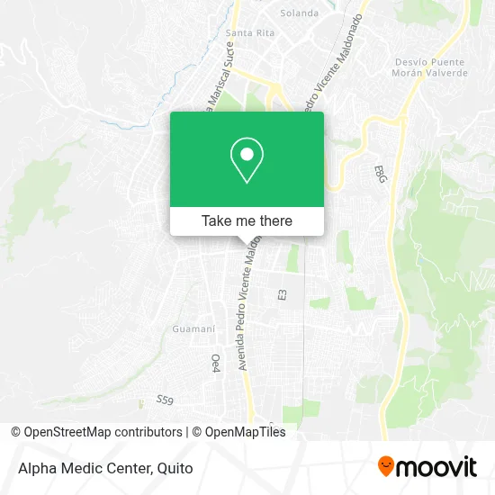 Alpha Medic Center map