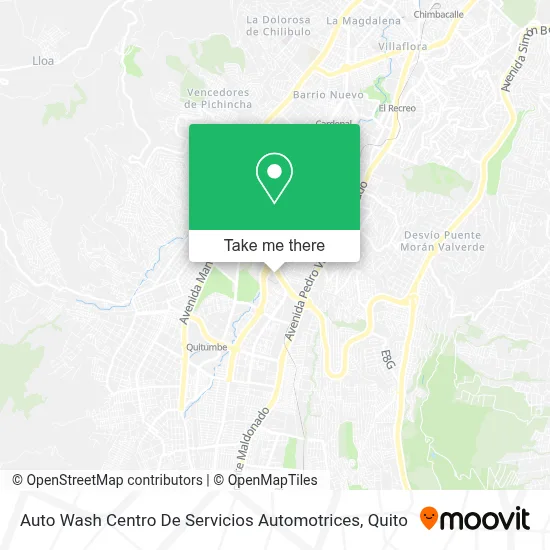 Auto Wash Centro De Servicios Automotrices map