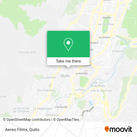 Aereo Films map