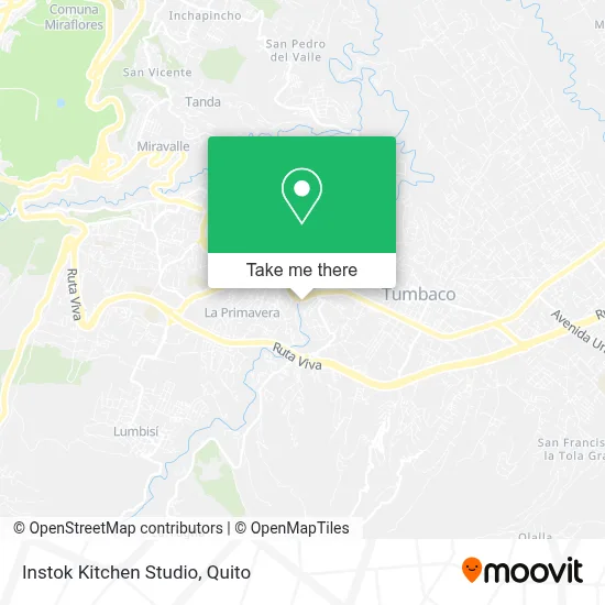 Instok Kitchen Studio map