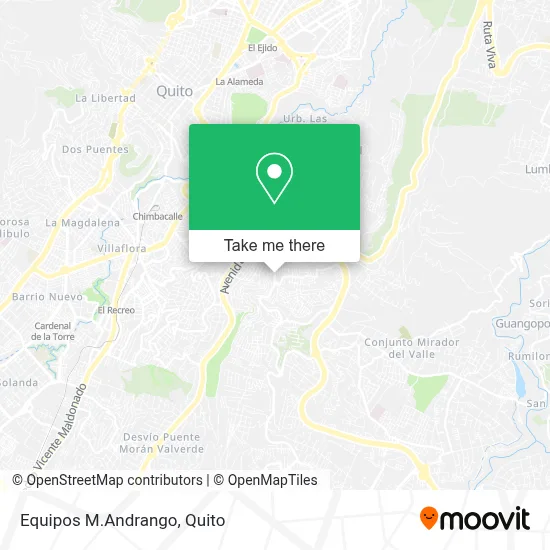 Equipos M.Andrango map