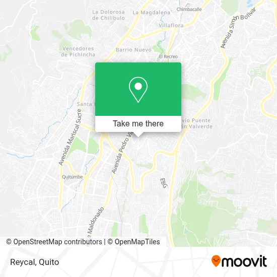 Reycal map