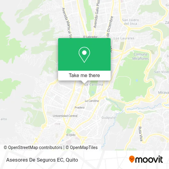 Asesores De Seguros EC map
