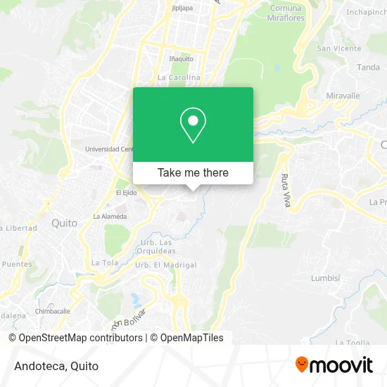 Andoteca map