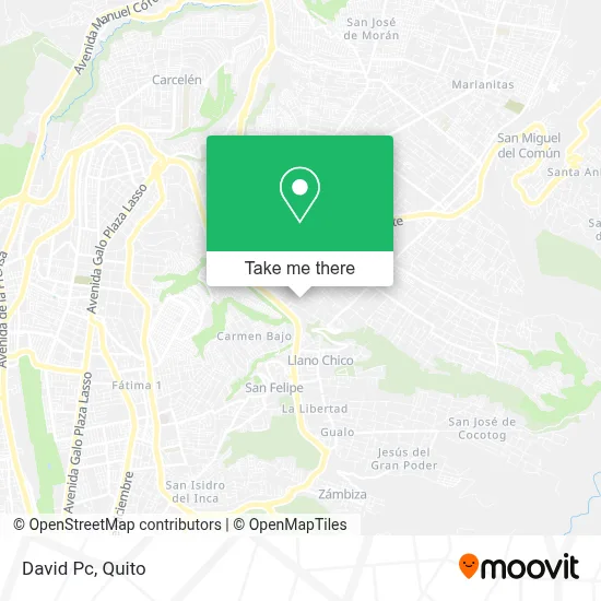 David Pc map