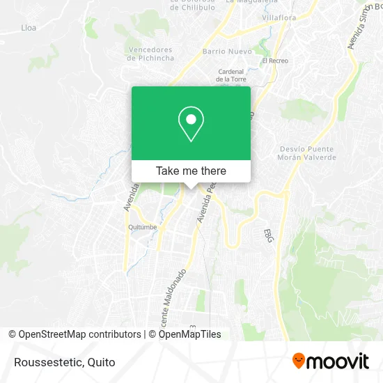 Roussestetic map