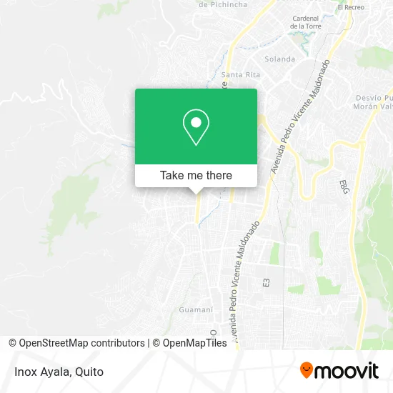Inox Ayala map