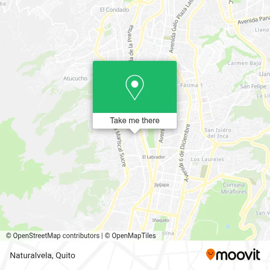 Naturalvela map
