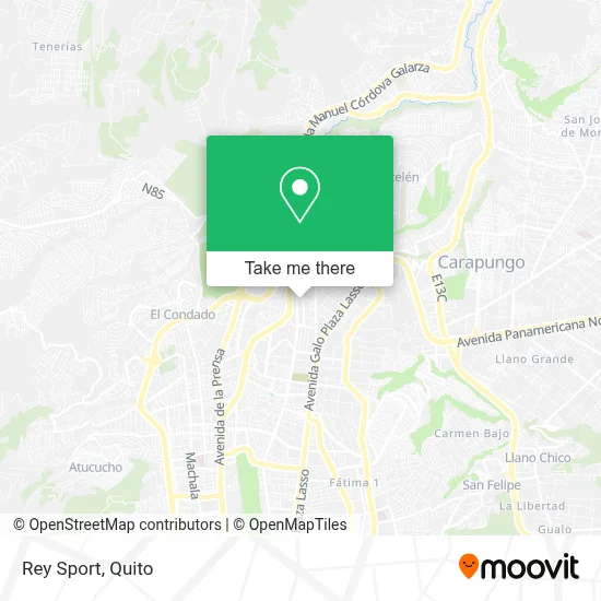 Rey Sport map