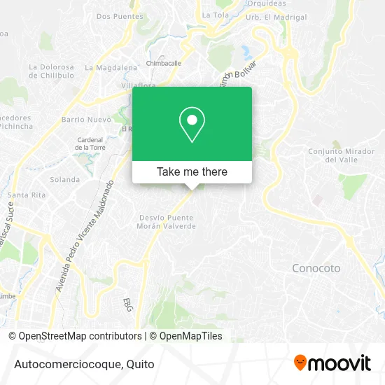 Autocomerciocoque map