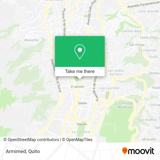 Armimed map