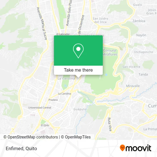 Enfimed map