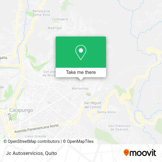 Jc Autoservicios map