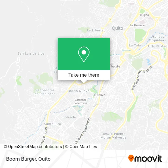 Boom Burger map