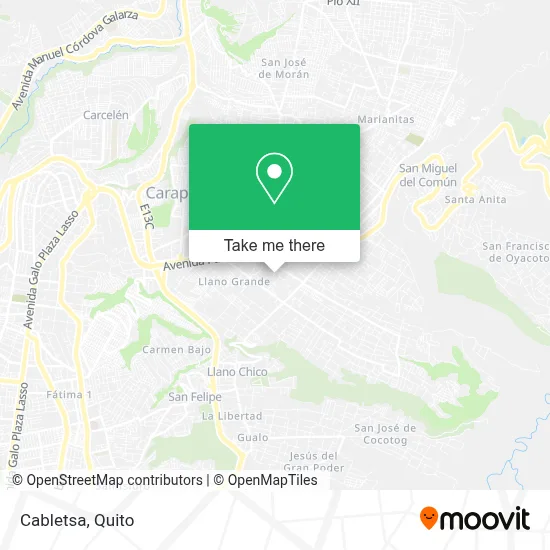 Cabletsa map