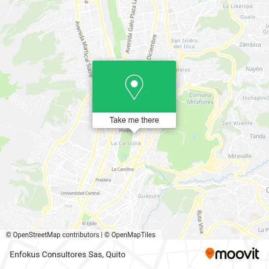 Enfokus Consultores Sas map