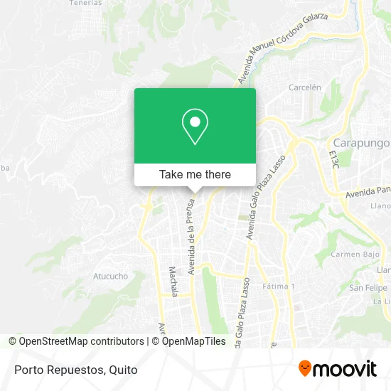 Porto Repuestos map