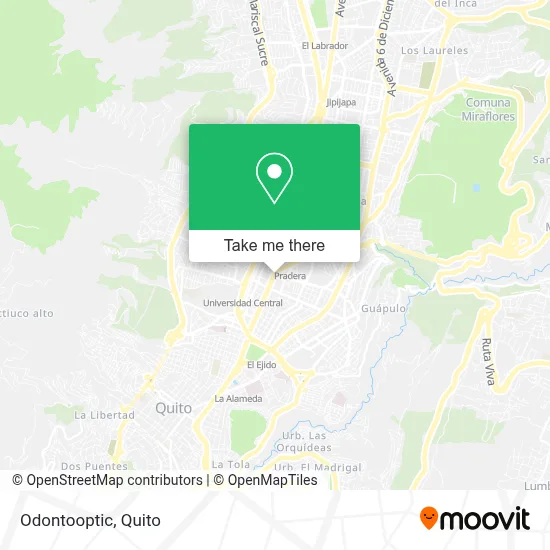 Odontooptic map
