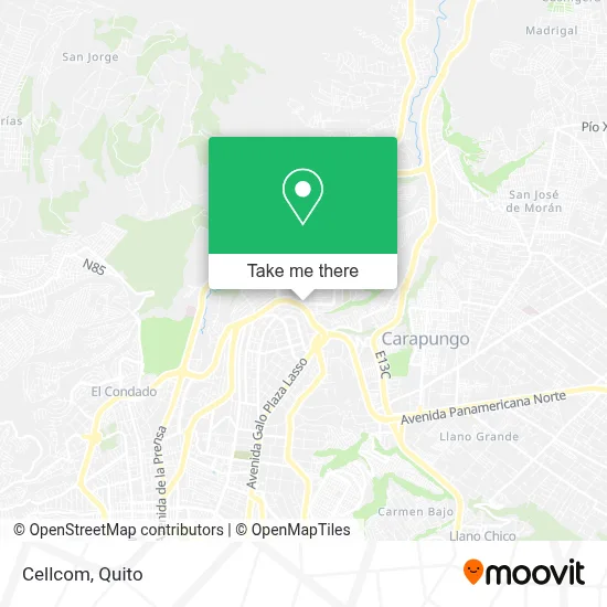 Cellcom map