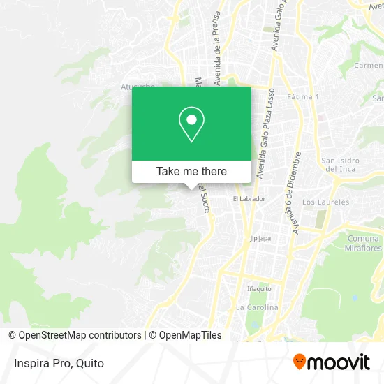 Inspira Pro map