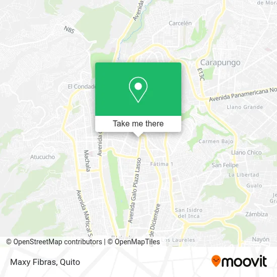Maxy Fibras map