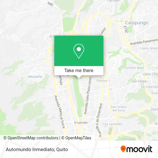 Automundo Inmediato map