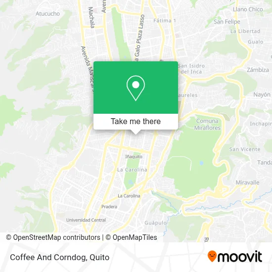 Coffee And Corndog map