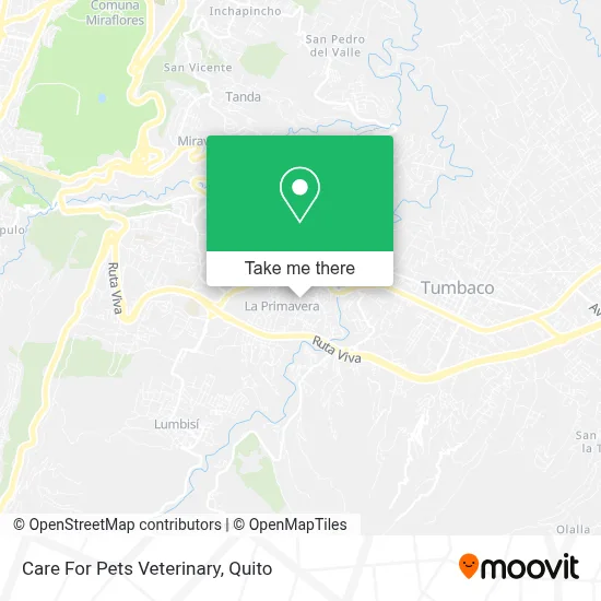 Care For Pets Veterinary map