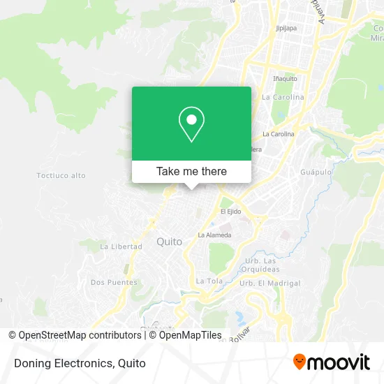 Doning Electronics map
