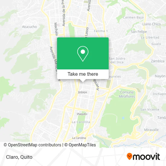 Claro map