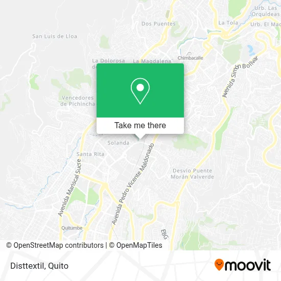Disttextil map