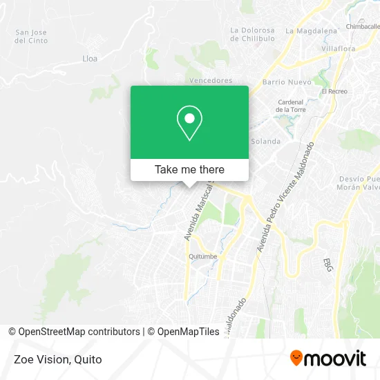 Zoe Vision map