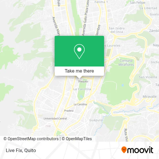 Live Fix map