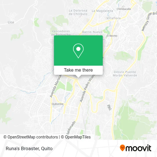 Runa's Broaster map