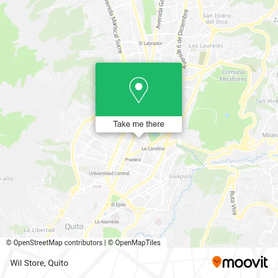 Wil Store map