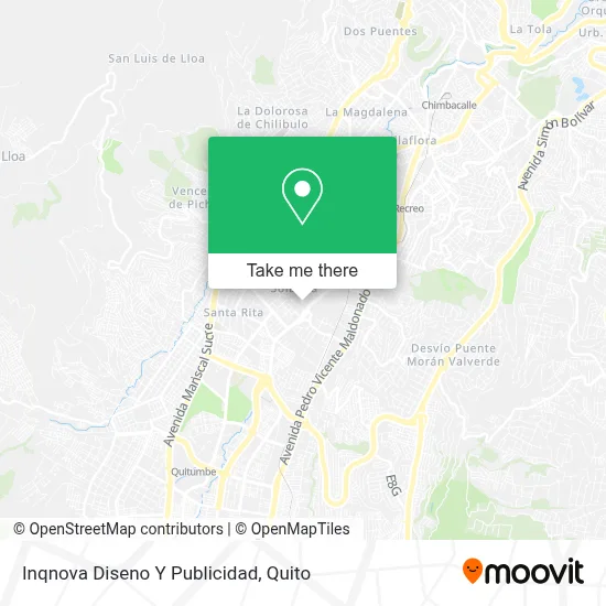 Inqnova Diseno Y Publicidad map