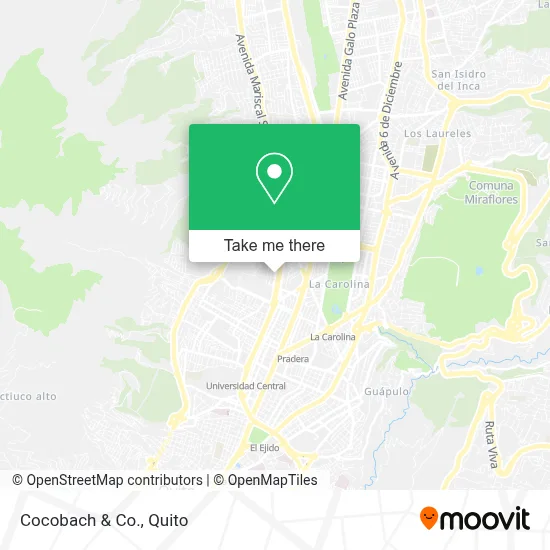 Cocobach & Co. map