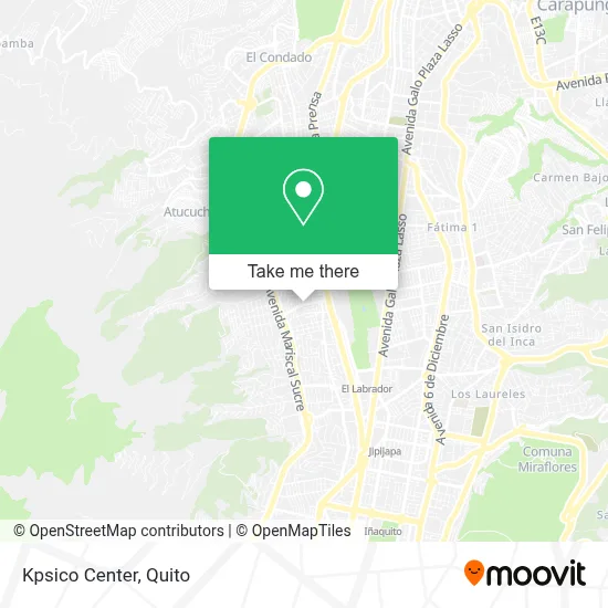 Kpsico Center map